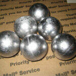 10 custom 1.68" cannon balls / golf ball size 11 ounces