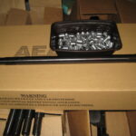 Custom AEA Zeus 58 caliber 16" barrel w/ muzzle brake & pellets (no adapter)