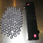 New MacabeSpeed long M50/HP Max magazine & 100 .495" 50cal pellets