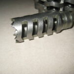 AEA Zeus 72cal custom stainless steel muzzle brake