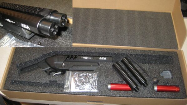 Custom AEA Harpoon with 357 / 9mm Beehive barrels