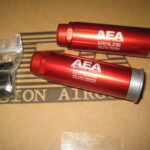 (2) New AEA Harpoon 11cc air cartridges w/ custom CNC steel 50cal inserts